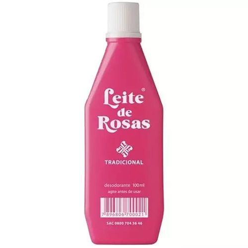 Leite de Rosas Tradicional Frasco 60ml