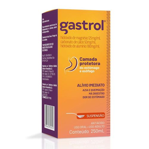 Gastrol Suspensão Frasco 250ml