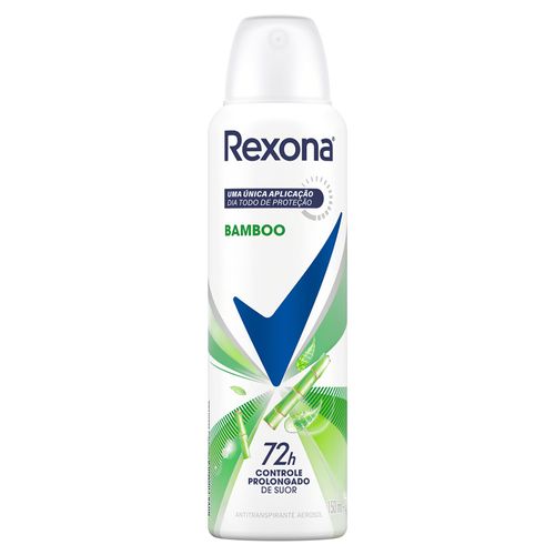 Desodorante Rexona Aerossol Feminino Bamboo Aloe 90g