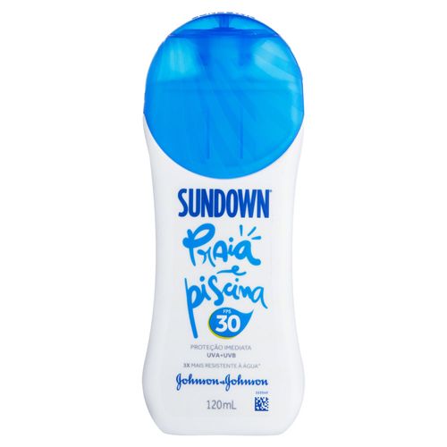 Protetor Solar Sundown Praia e Piscina FPS30 Frasco 120ml