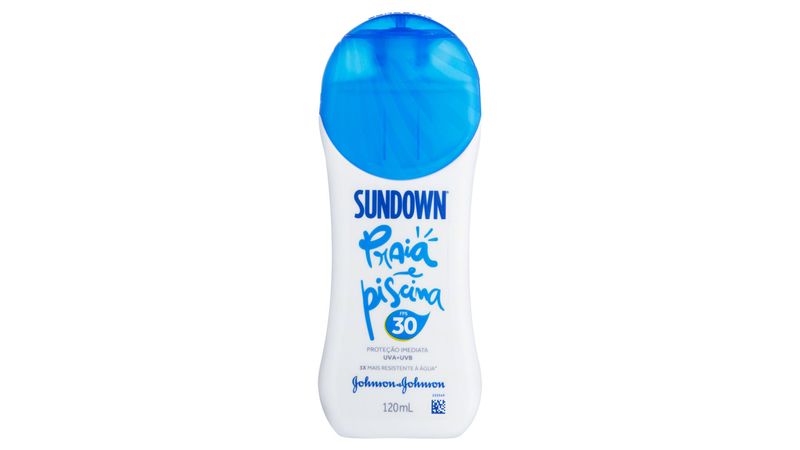 Protetor-Solar-Sundown-Praia-e-Piscina-FPS30-Frasco-120ml
