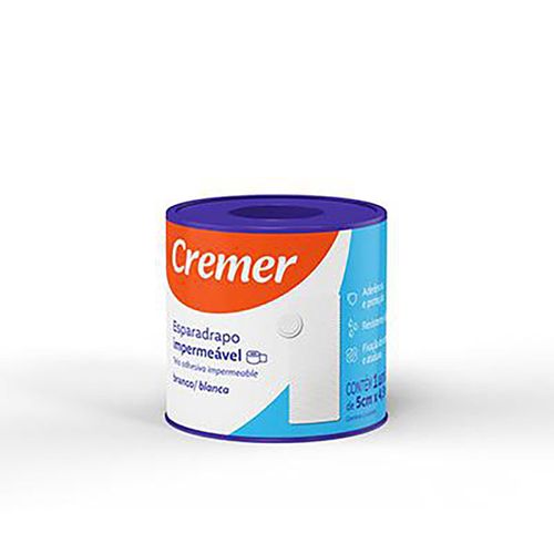 Esparadrapo Cremer Impermeável 5cm x 4,5m