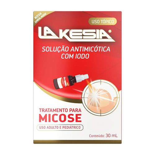 Lakesia Spray Solução Antimicótica Frasco 30ml