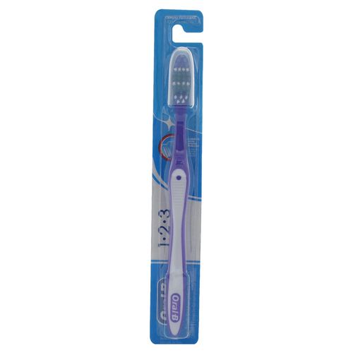Escova Dental Oral-B 123 Limpeza Brilhante Macia
