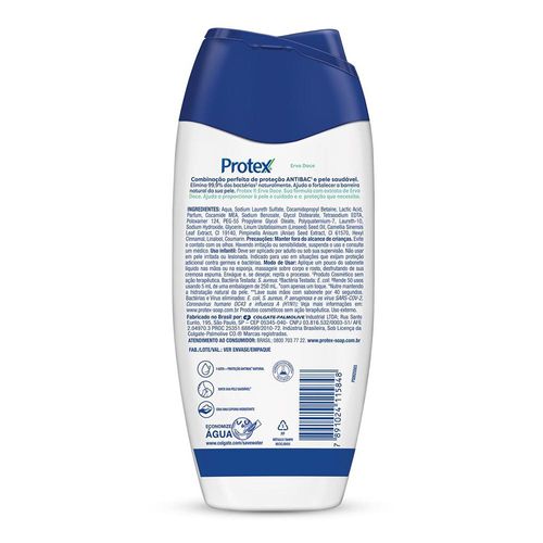 Sabonete Líquido Protex Erva Doce 250ml