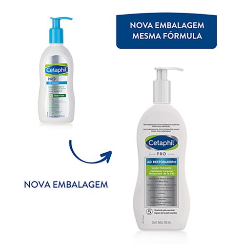 Cetaphil Restoraderm Pele Muito Seca e Irritada Loção 295ml