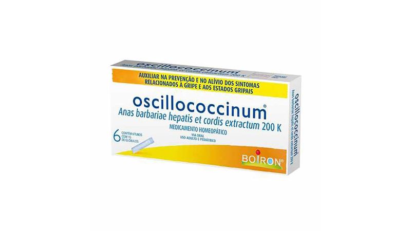 Oscillococcinum-200K-6-Tubos-com-1g-de-Glóbulos