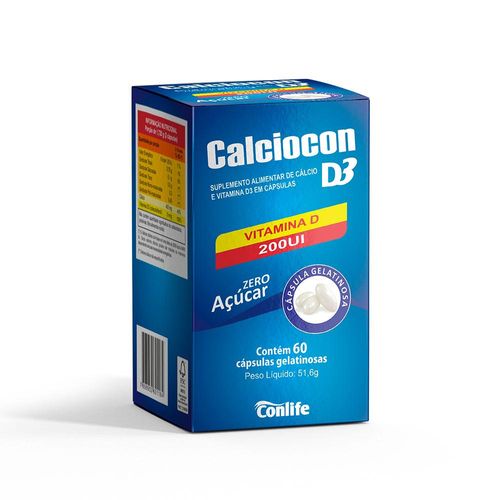 Calciocon 60 Cápsulas Gelatinosas