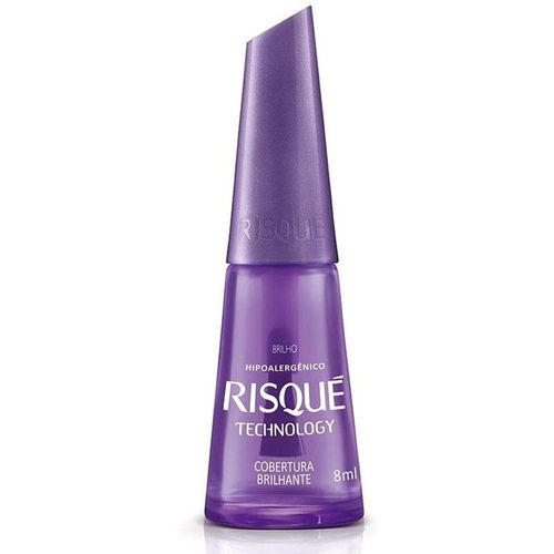 Esmalte Risqué Base Cobertura Brilhante 8ml
