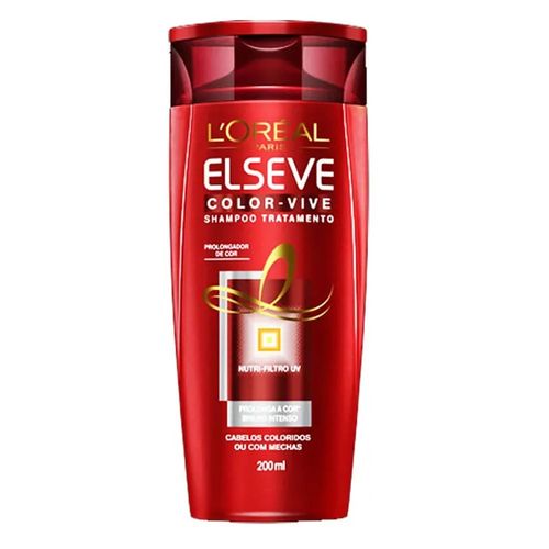Shampoo LOréal Elseve Colorvive Frasco 200ml