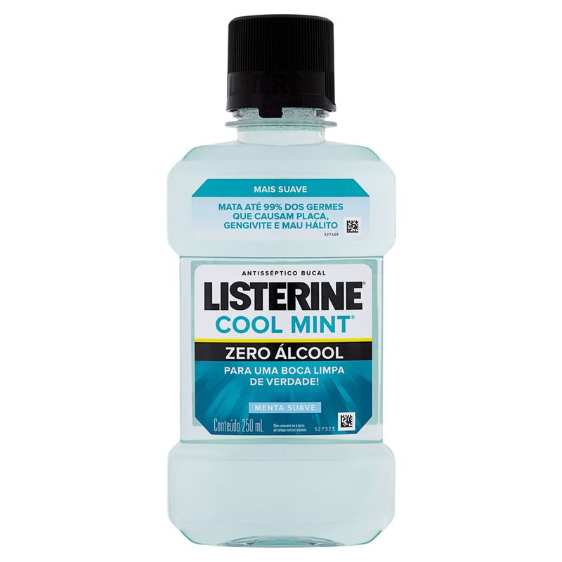 Enxaguatório-Bucal-Listerine-Cool-Mint-Zero-Álcool-250ml