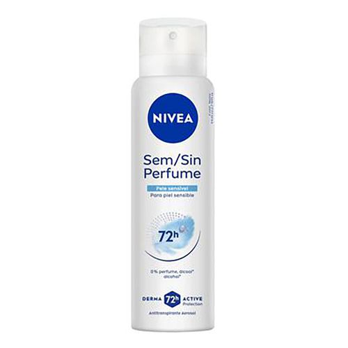 Desodorante Nivea Aerossol Feminino Sensitive Pure 90g