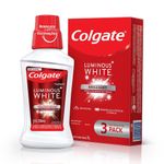 Kit-Creme-Dental-Colgate-Luminous-White-para-Clareamento-Brilliant-Mint-70g-Promo-Grátis-1-Enxaguant