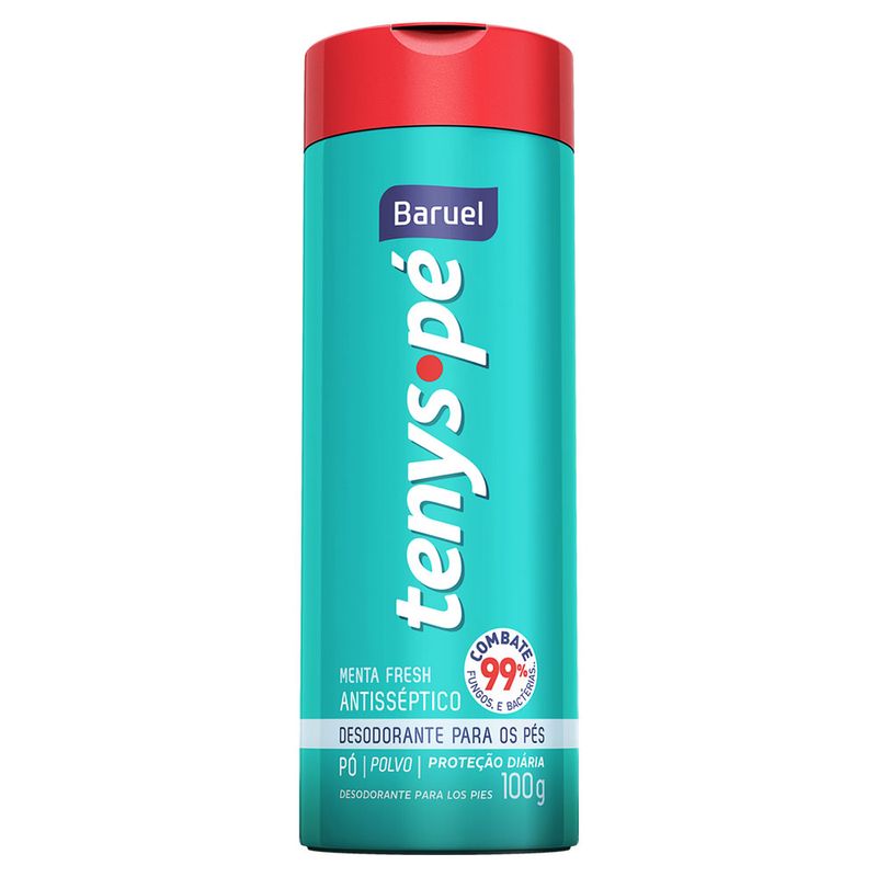 Desodorante-para-os-Pés-Tenys-Pé-Baruel-Pó-Menta-Fresh-100g