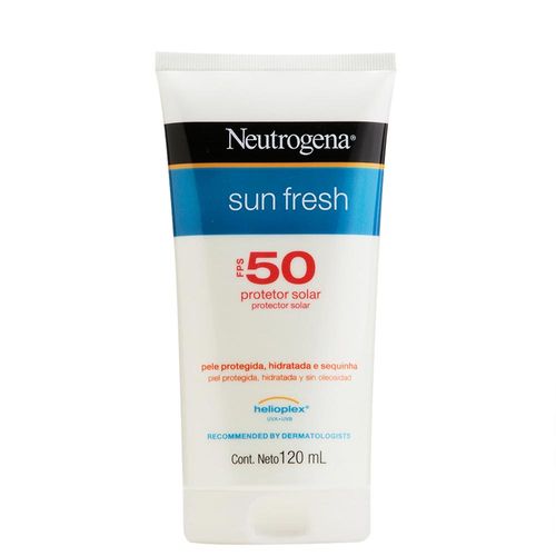 Protetor Solar Neutrogena Sun Fresh FPS50 Frasco 120ml