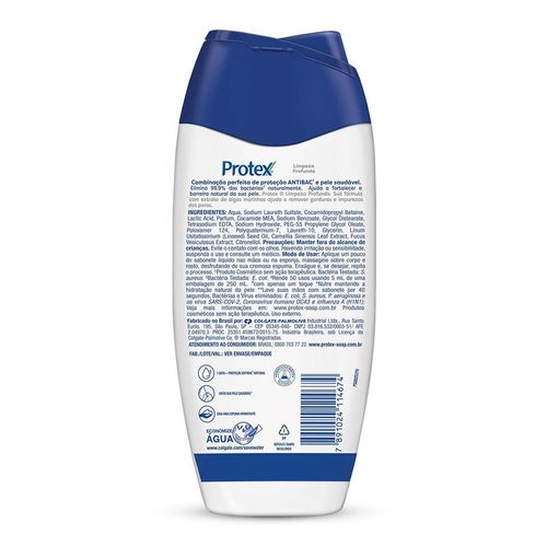 Sabonete Líquido Protex Limpeza Profunda 250ml
