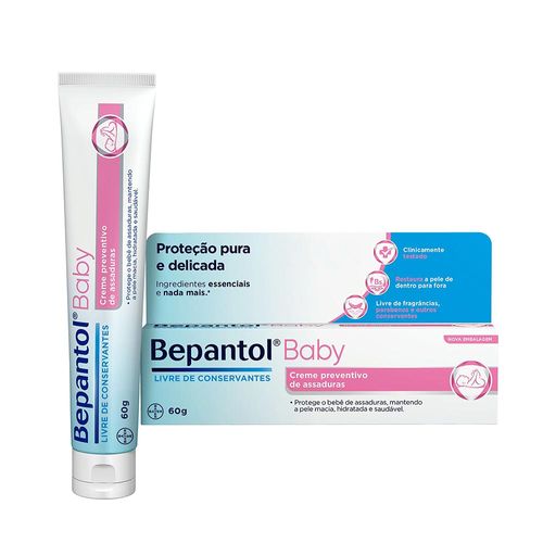 Creme Preventivo Contra Assaduras Bepantol Baby 60g