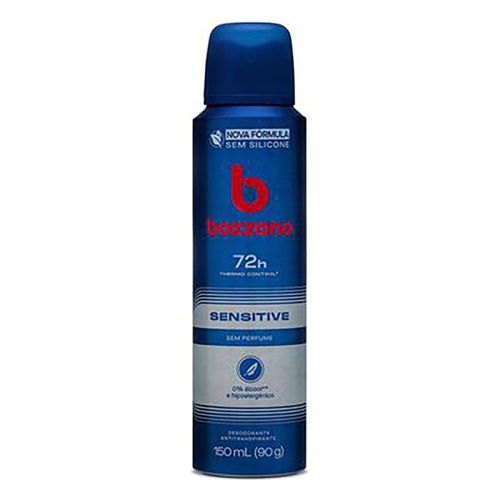 Desodorante Bozzano Aerossol Masculino Sensitive 90g