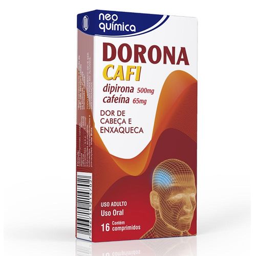 Dorona Cafi Caixa 16 Comprimidos