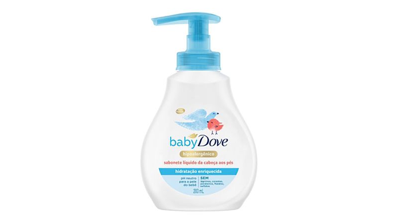 Sabonete-Infantil-Dove-Baby-Hidratação-Enriquecida-Frasco-200ml
