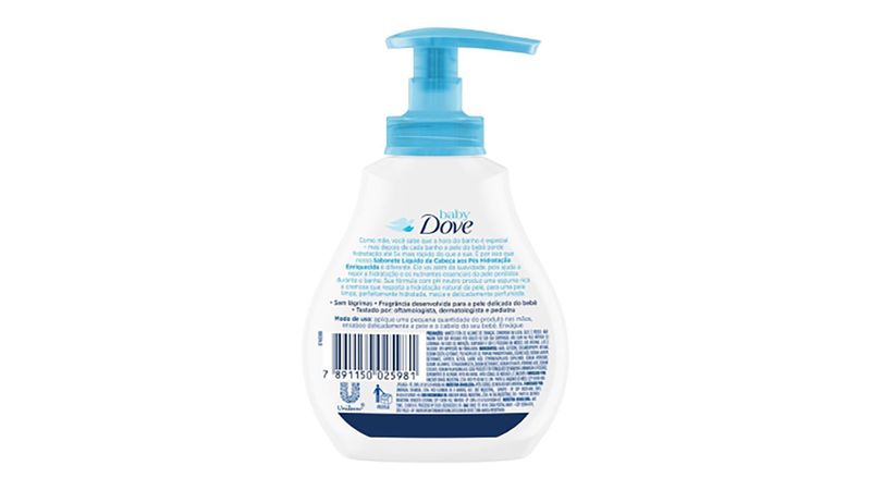 Sabonete-Infantil-Dove-Baby-Hidratação-Enriquecida-Frasco-200ml