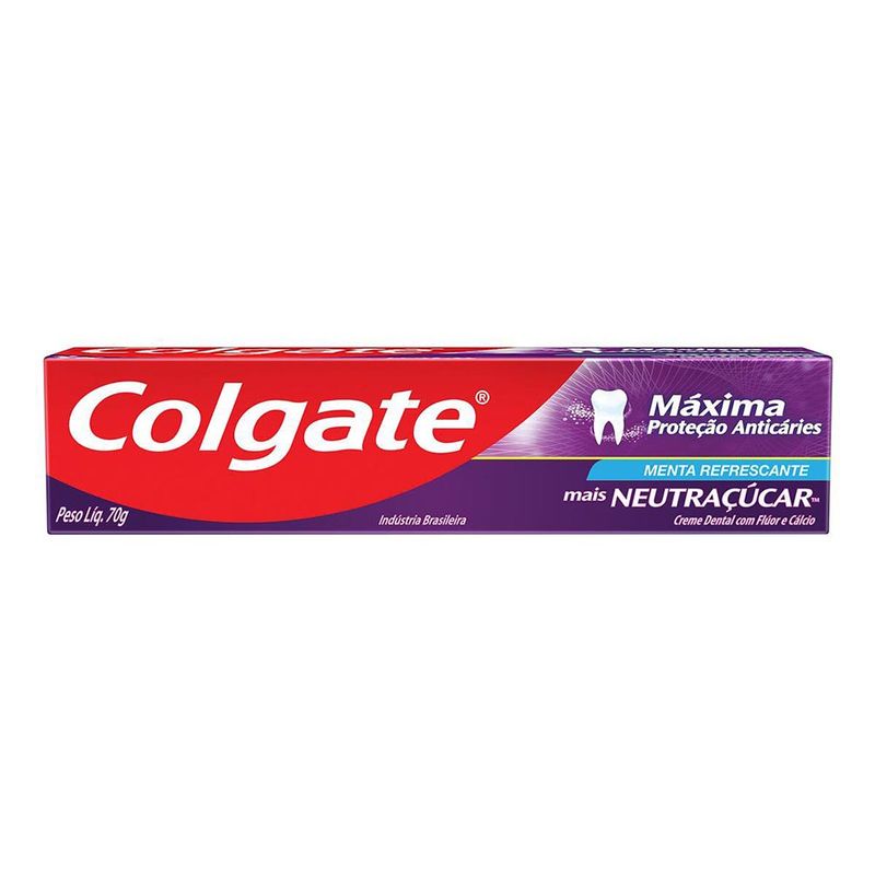 Creme-Dental-Colgate-Máxima-Proteção-Mais-Neutraçucar-70g