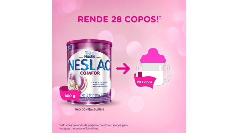 Neslac-Comfor-Lata-800g