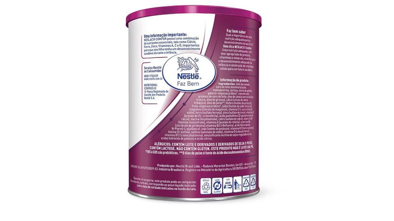 Neslac-Comfor-Lata-800g