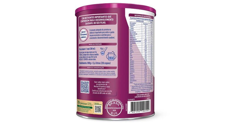 Neslac-Comfor-Lata-800g