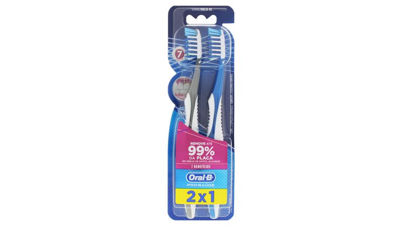 Escova-Dental-Oral-B-Pro-Saúde-7-Benefícios-Macia-2-Unidades