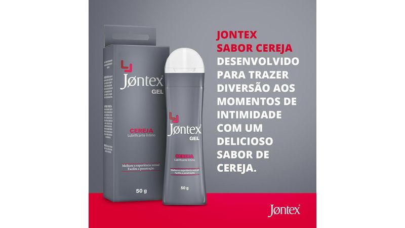 Gel-Lubrificante-Íntimo-Jontex-Sabor-Cereja-3-em-1-50g