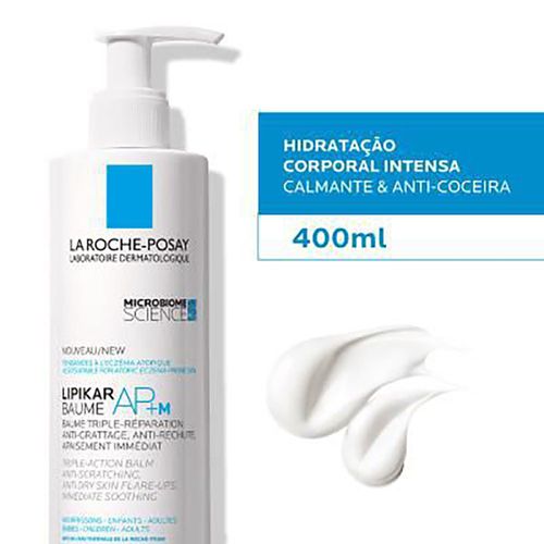 La Roche-Posay Lipikar Baume Ap+ Pele Sensível com Ressecamento Intenso 400ml