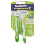 Aparelho-de-Barbear-Descartável-Gillette-Prestobarba3-Sensitive-2-Unidades