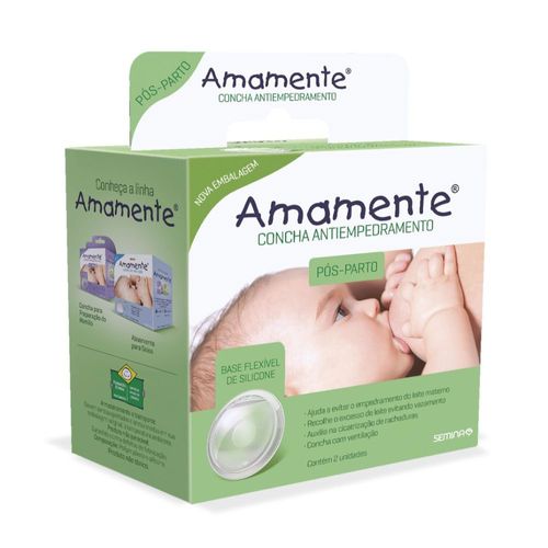 Concha Amamente Antiempedramento Pós-Parto 2 Unidades
