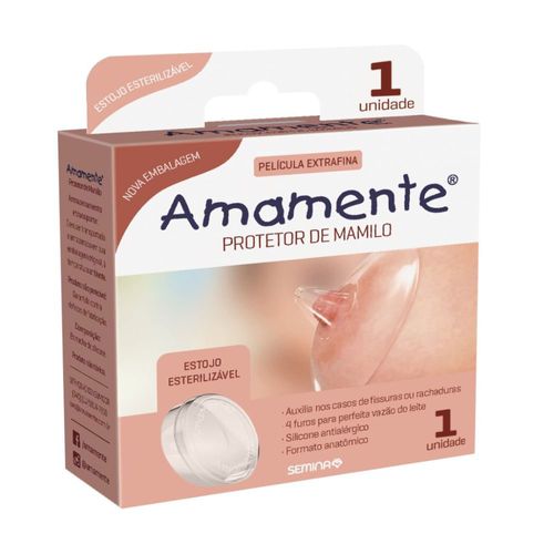 Protetor para Seios Amamente Bico Silicone