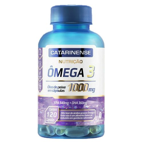 Ômega 3 1000mg Catarinense 120 Cápsulas