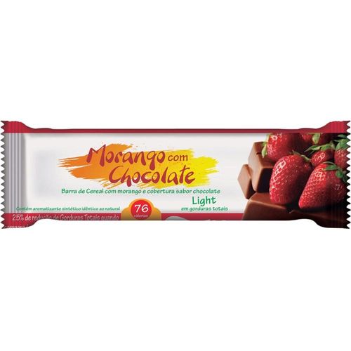 Barra de Cereais Conlife Morango Chocolate