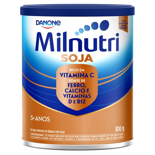 Milnutri Soja Lata Lata 800g