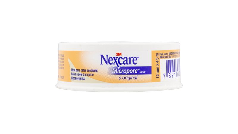 Esparadrapo-Nexcare-Micropore-Bege-12mm-X-4,5m