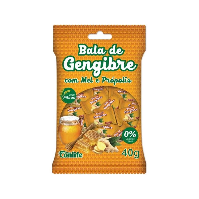 Bala-Gengibre-Conlife-Mel-Própolis