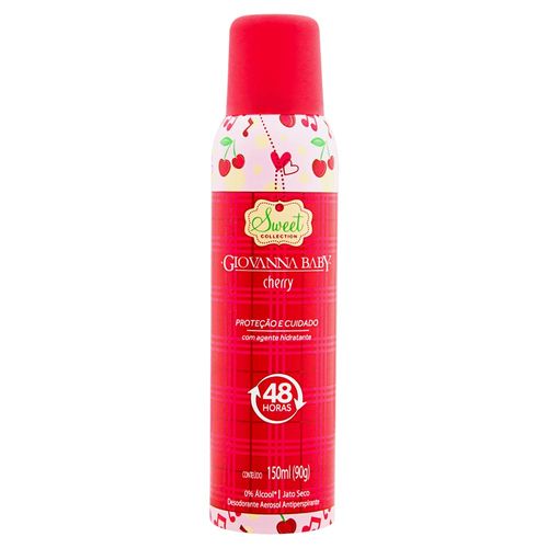 Desodorante Giovanna Baby Aerossol Cherry 150ml