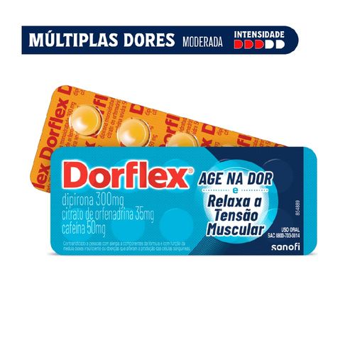 Dorflex Analgésico e Relaxante Muscular 10 comprimidos
