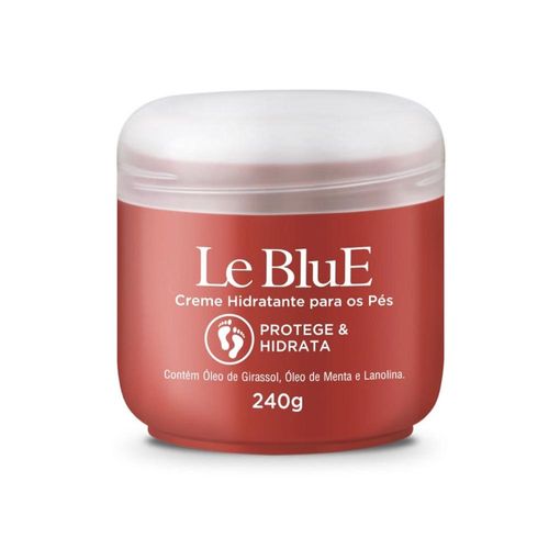 Hidratante para Pernas e Pés Le Blue Creme Pote 240g