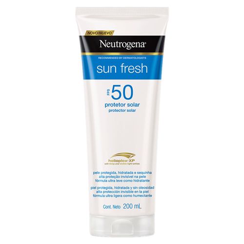 Protetor Solar Neutrogena Sun Fresh FPS50 Frasco 200ml