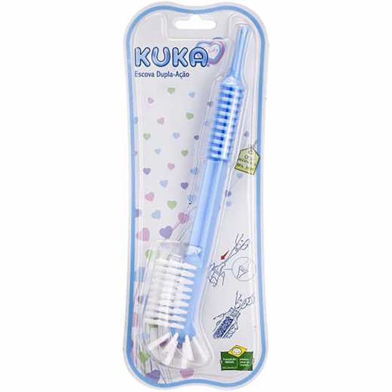 Escova-para-Mamadeira-Kuka-Dupla-Ação-Azul