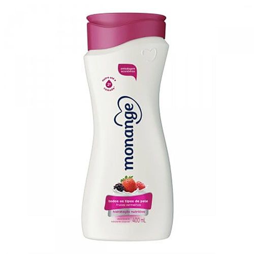 Loção Hidratante Monange Frutas Vermelhas 400ml