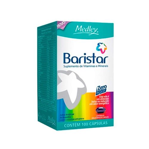 Baristar 100 Cápsulas Gelatinosas