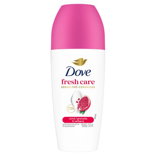 Desodorante Dove Rollon Feminino Go Fresh Romã e Verbena 50ml