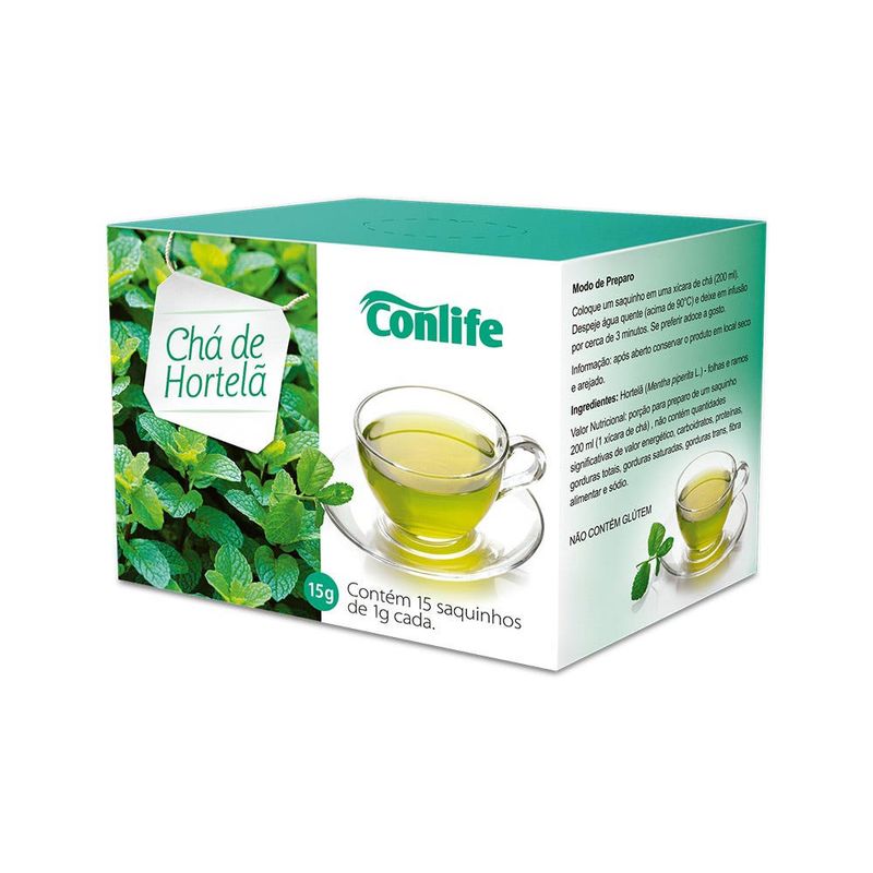 Chá-Hortelã-Conlife-Caixa-15-Unidades-1g