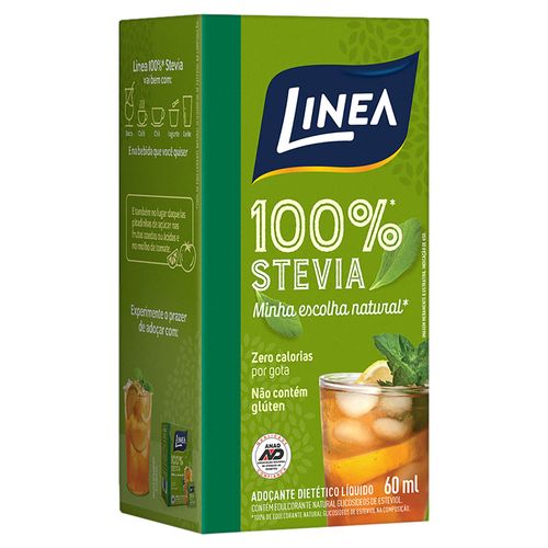 Adoçante Linea Stevia Frasco 60ml